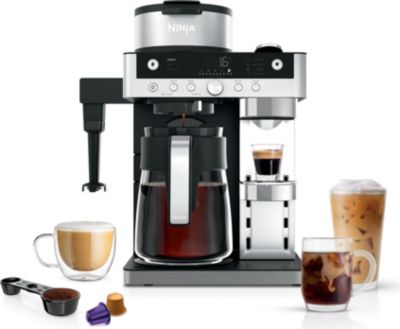 Ninja - Cafetière Filtre Et Capsules  Avec Mousseur Intégré Cfn803eu