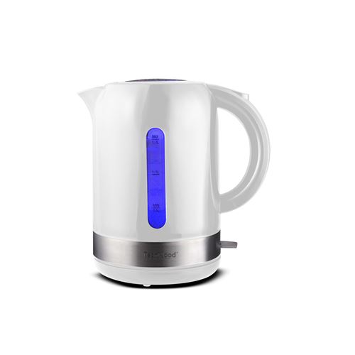 Bouilloire 1.7 L Blanche Inox Techwood - Tb-1771